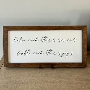 Custom Sign with stand (new)